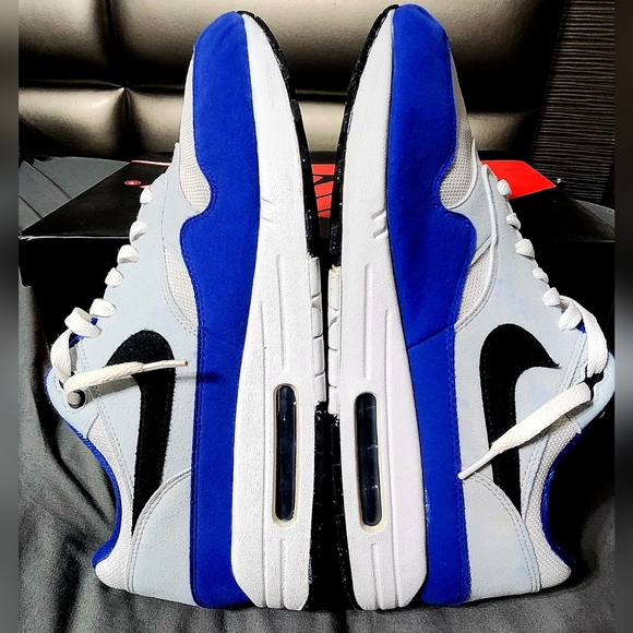 Air Max 1 Blue Royal Size 13 - Picture 7 of 8